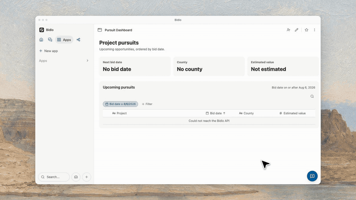 Version history for custom apps