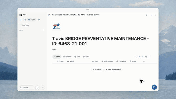 Interactive tables in Notes
