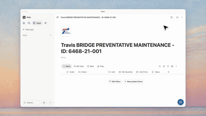 Project details, comments, and activity in one panel